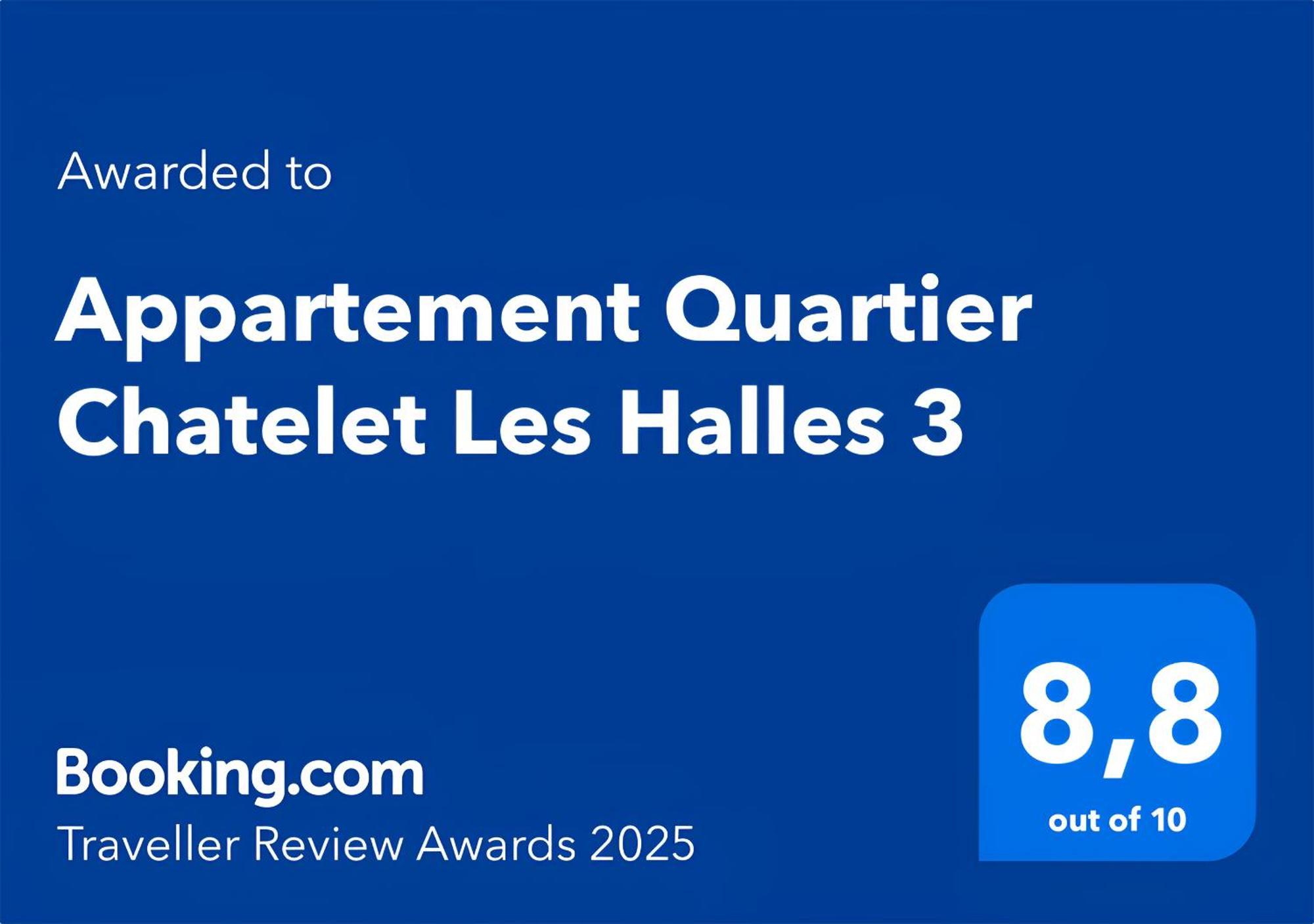 Appartement Quartier Chatelet Les Halles 3 Free Netflix Paris Exterior photo